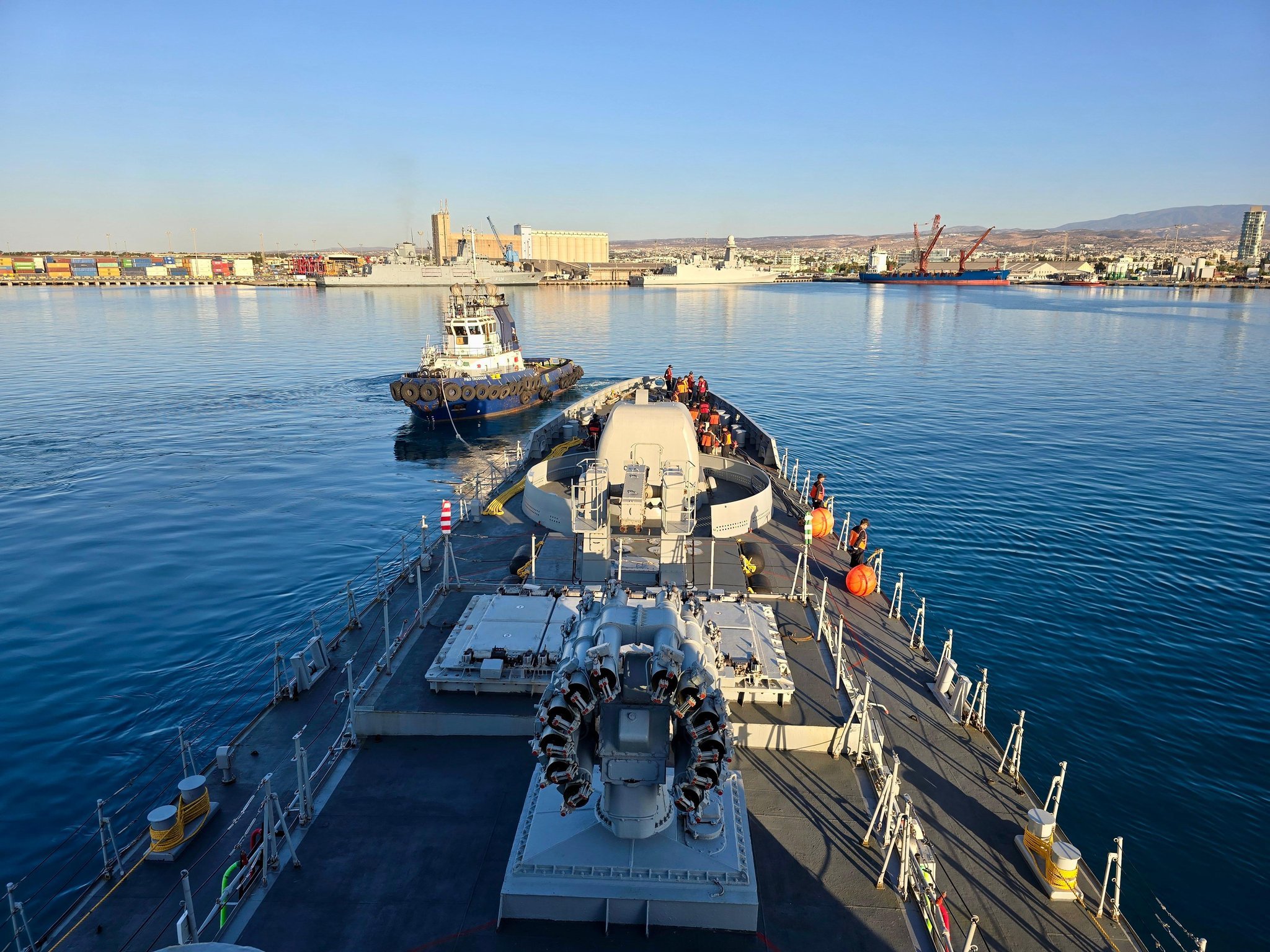 INS Trikand visits Limassol, Cyprus during ongoing deployment to Mediterranean Sea
