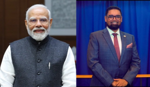 प्रधानमंत्री नरेन्‍द्र मोदी ने गुयाना के राष्ट्रपति इरफ़ान अली को चुनावों में जीत के लिए बधाई दी
