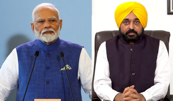 प्रधानमंत्री नरेन्‍द्र मोदी ने पंजाब के मुख्यमंत्री भगवंत मान से बात की, हर संभव सहायता का दिया आश्वासन