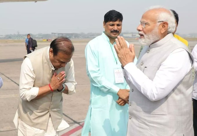 দুদিনীয়া ভ্ৰমণসূচীৰে অসমলৈ আহিব প্ৰধানমন্ত্ৰী নৰেন্দ্ৰ মোদী
