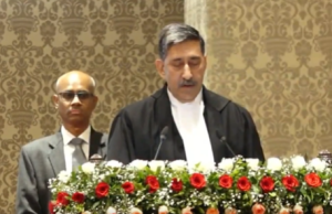 मुंबई उच्च न्यायालयाचे मुख्य न्यायाधीश म्हणून न्यायमूर्ती श्री चंद्रशेखर यांचा शपथविधी