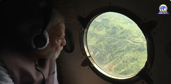 प्रधानमंत्री नरेन्‍द्र मोदी ने हिमाचल प्रदेश में बाढ़ की स्थिति की समीक्षा की; कहा इस दुखद घड़ी में प्रभावित लोगों के साथ