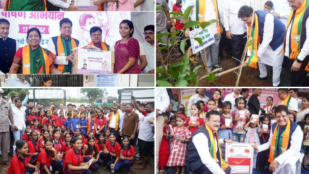 Seva Pakhwada : उत्तर मुंबई मतदारसंघात विविध उपक्रमांचं आयोजन