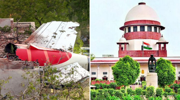 Ahmedabad Plane Crash: विमानाच्या अपघातासाठी वैमानिक जबाबदार असल्याचं SC चं निरिक्षण