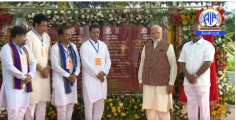 प्रधानमंत्री मोदी ने माता त्रिपुर सुंदरी मंदिर के विकास कार्यों का किया लोकार्पण