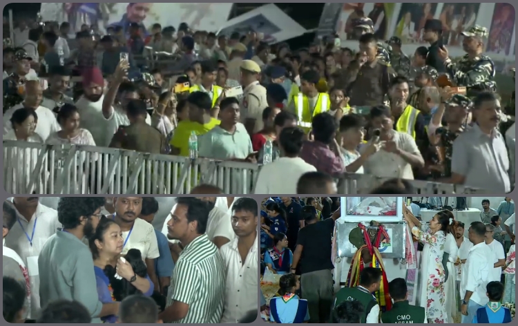 প্ৰাণৰ শিল্পী জুবিন গাৰ্গক অনুৰাগীসকলৰ আজিও অভূতপূৰ্ব ৰূপত শ্রদ্ধা নিবেদন