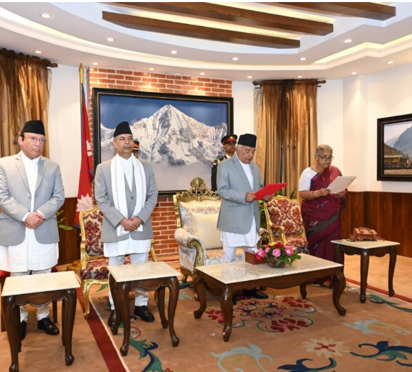Sushila Karki takes oath as interim PM of Nepal