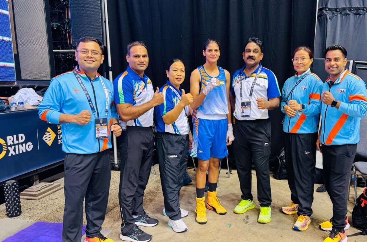 Jasmine Lamboria, Nupur Sheoran, and Pooja Rani Enter Semifinals, Assure Medals for India