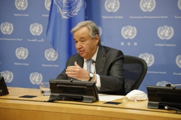 UN chief urges peace, end of conflict in International Peace Day message