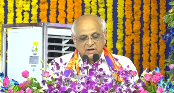 મુખ્યમંત્રી ભૂપેન્દ્ર પટેલે પાટણનાં સિદ્ધપુર ખાતે હિરાબા સરોવરનું લોકાર્પણ કર્યું