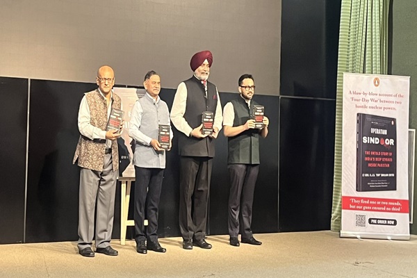 COAS General Upendra Dwivedi Launches Book ‘Operation Sindoor’ by Retd. Lt. Gen. KJS Dhillion