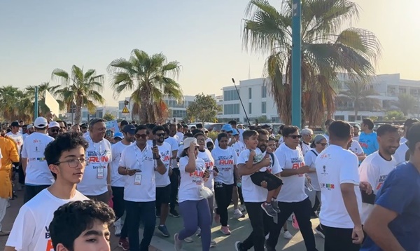 Indian diaspora unites for Viksit Bharat Run at Dubai’s Kite Beach