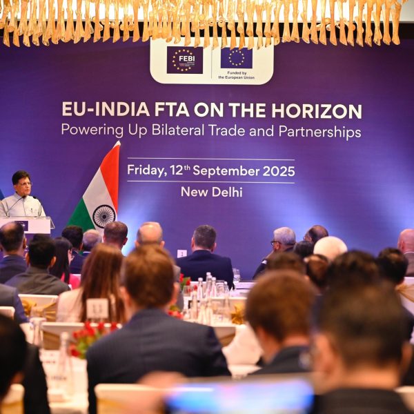 Union Minister Piyush Goyal Meets EU Officials to Push Forward India-EU Free Trade Agreement
