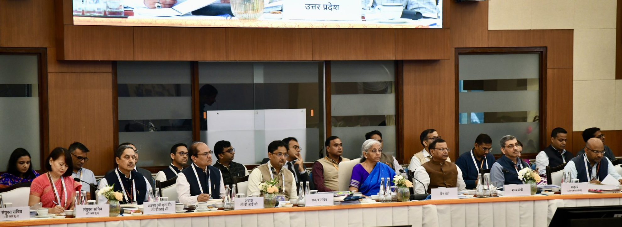 નવી દિલ્હીમાં GST પરિસદની 56-મી બેઠક ચાલી રહી છે.