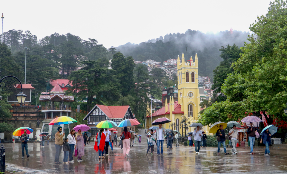Red Alert in Himachal Pradesh as Heavy Rains Lash Chamba, Kangra, and Kullu