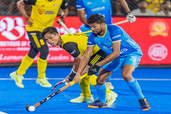 India Lead 3-1 Against Malaysia in Super Four Stage of Asia Cup Hockey