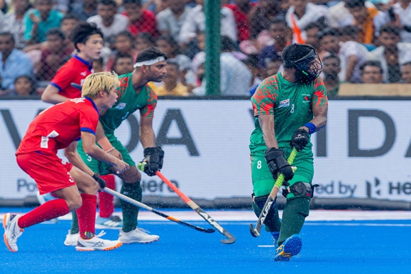 Japan Clinches 5th Place With 6-1 Win Over Bangladesh in Asia Cup Hockey