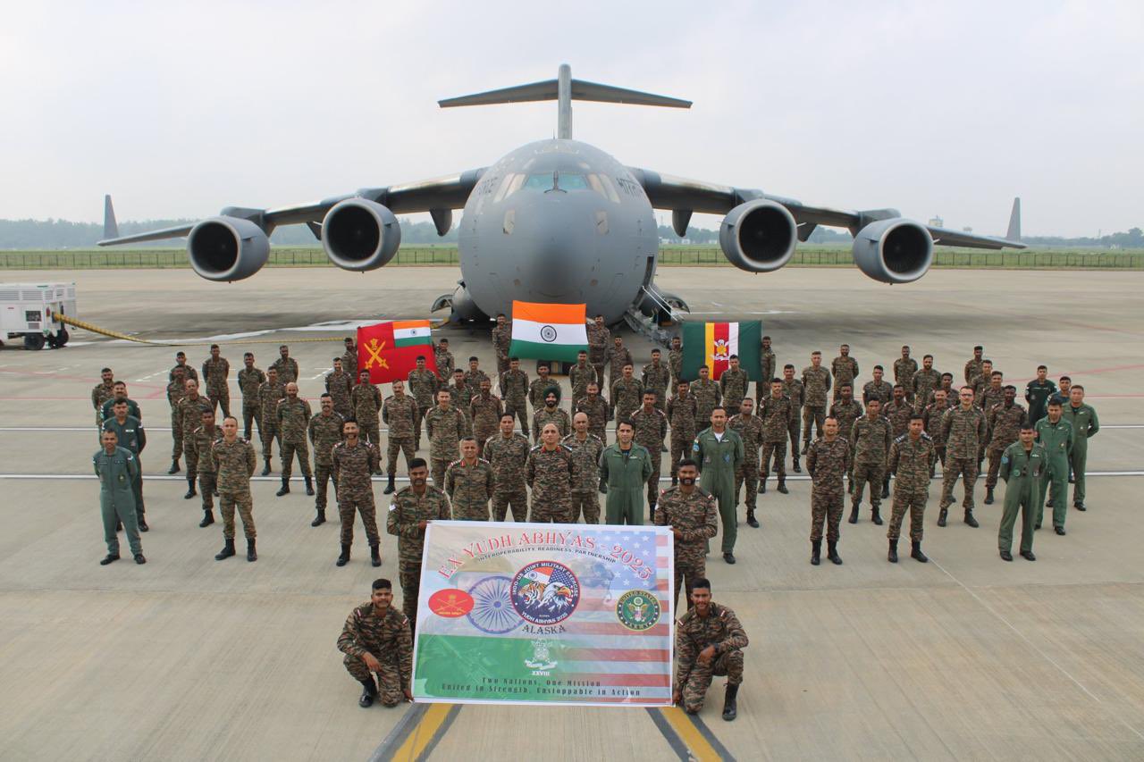 21st Edition of India–US Joint Exercise Yudh Abhyas Underway in Alaska