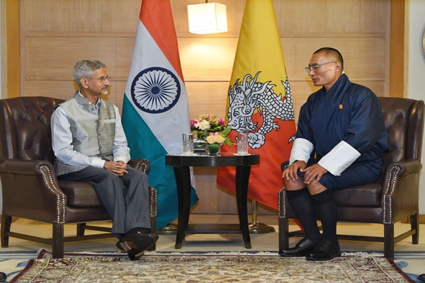 EAM S Jaishankar Meets Bhutan PM Tshering Tobgay, Hails Strong Bilateral Ties