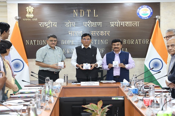 Mansukh Mandaviya Launches Indigenous Chemical Reference Material to Boost Anti-Doping Tests