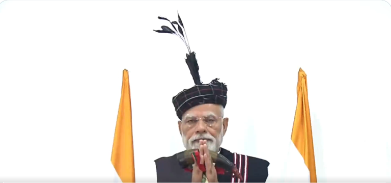 PM Modi Inaugurates ₹8,070 Crore Bairabi-Sairang Rail Line, Mizoram Gets First Rail Link