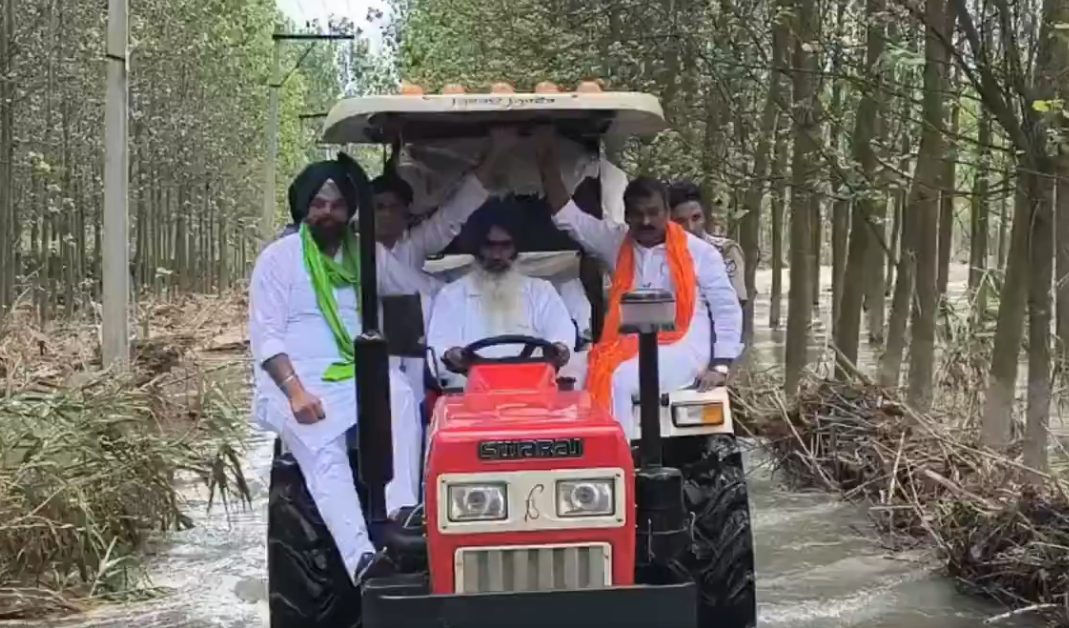 Union Ministers of State L. Murugan Visit Flood-Hit Areas in Punjab, Assure Full Central Support