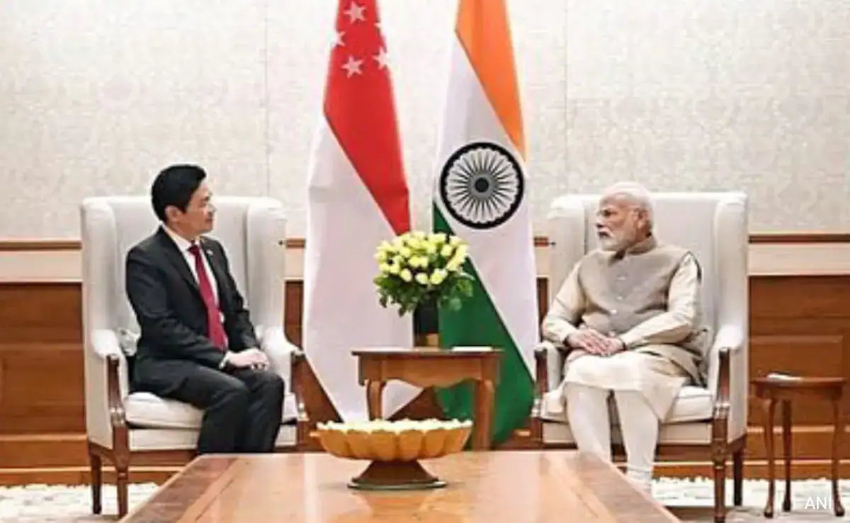 प्रधानमंत्री नरेन्द्र मोदी आज नई दिल्ली में सिंगापुर के प्रधानमंत्री लॉरेंस वोंग से मुलाकात करेंगे