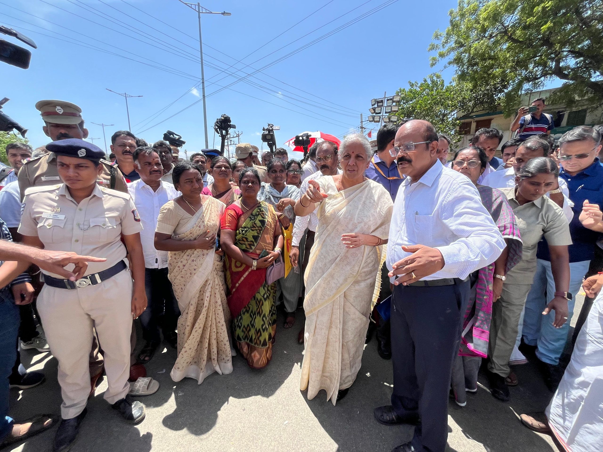 Finance Minister Nirmala Sitharaman Visits Karur After Stampede, Death Toll Rises to 41
