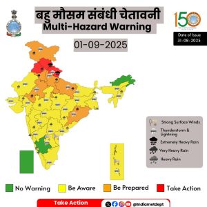 IMD issues red alert for very heavy rainfall in Himachal Pradesh & Uttarakhand today