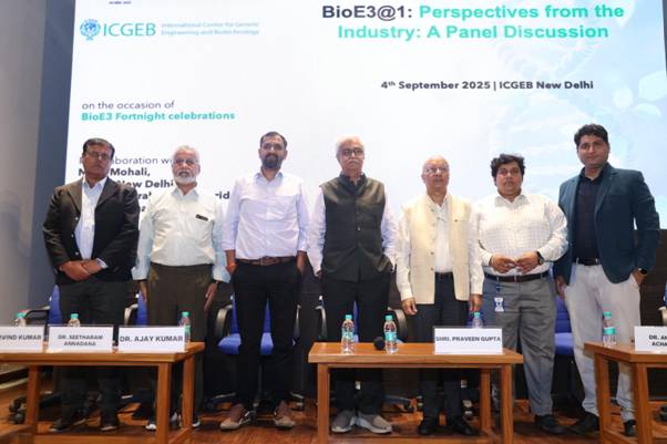 ICGEB New Delhi commemorated first anniversary of BioE3 Policy