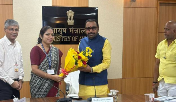 Ayush Minister Prataprao Jadhav Reviews Progress of Ayurveda Training Accreditation Board