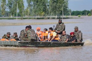 Punjab witnesses relief from the inflow of water; relief and rescue operations still continue