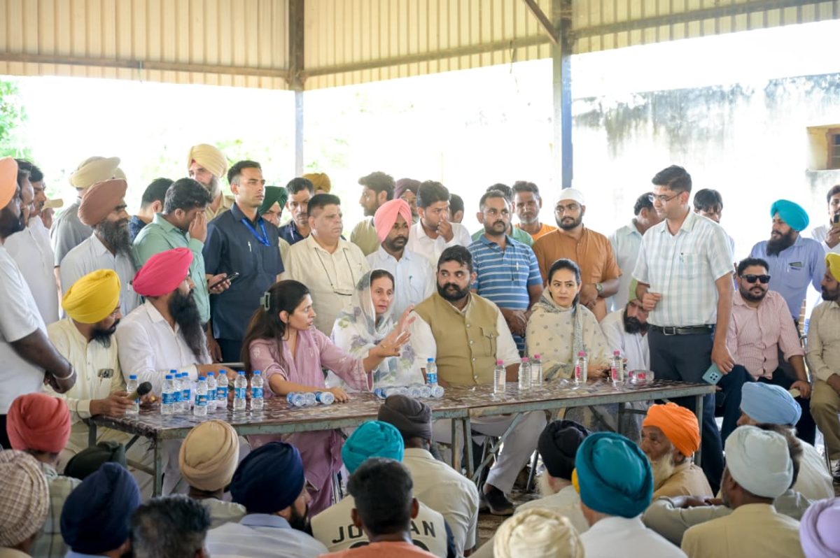 Union Minister of State Review Flood Damage in Punjab, Promise Relief and Long-Term Solutions