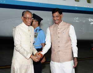 मॉरिशस के प्रधानमंत्री डॉ. नवीन चंद्र रामगुलाम तिरुपति दर्शन के बाद नई दिल्ली पहुंचे