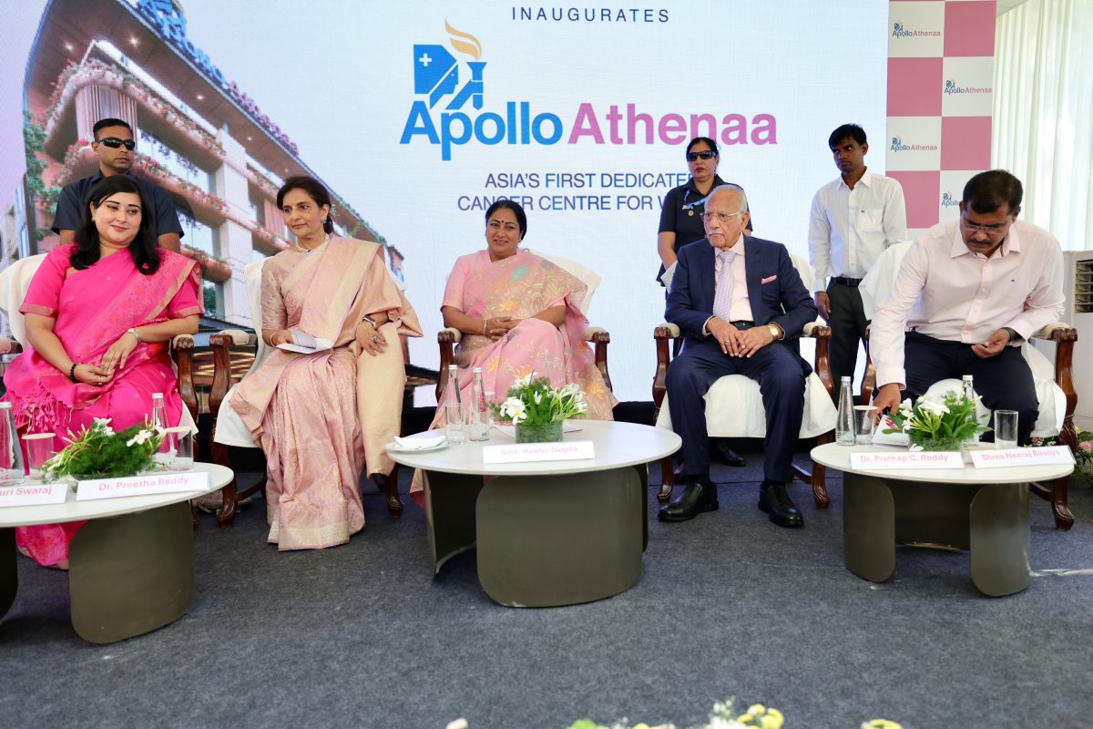 Delhi CM Rekha Gupta Inaugurates Apollo Athena, Asia’s First Dedicated Cancer Centre for Women in New Delhi