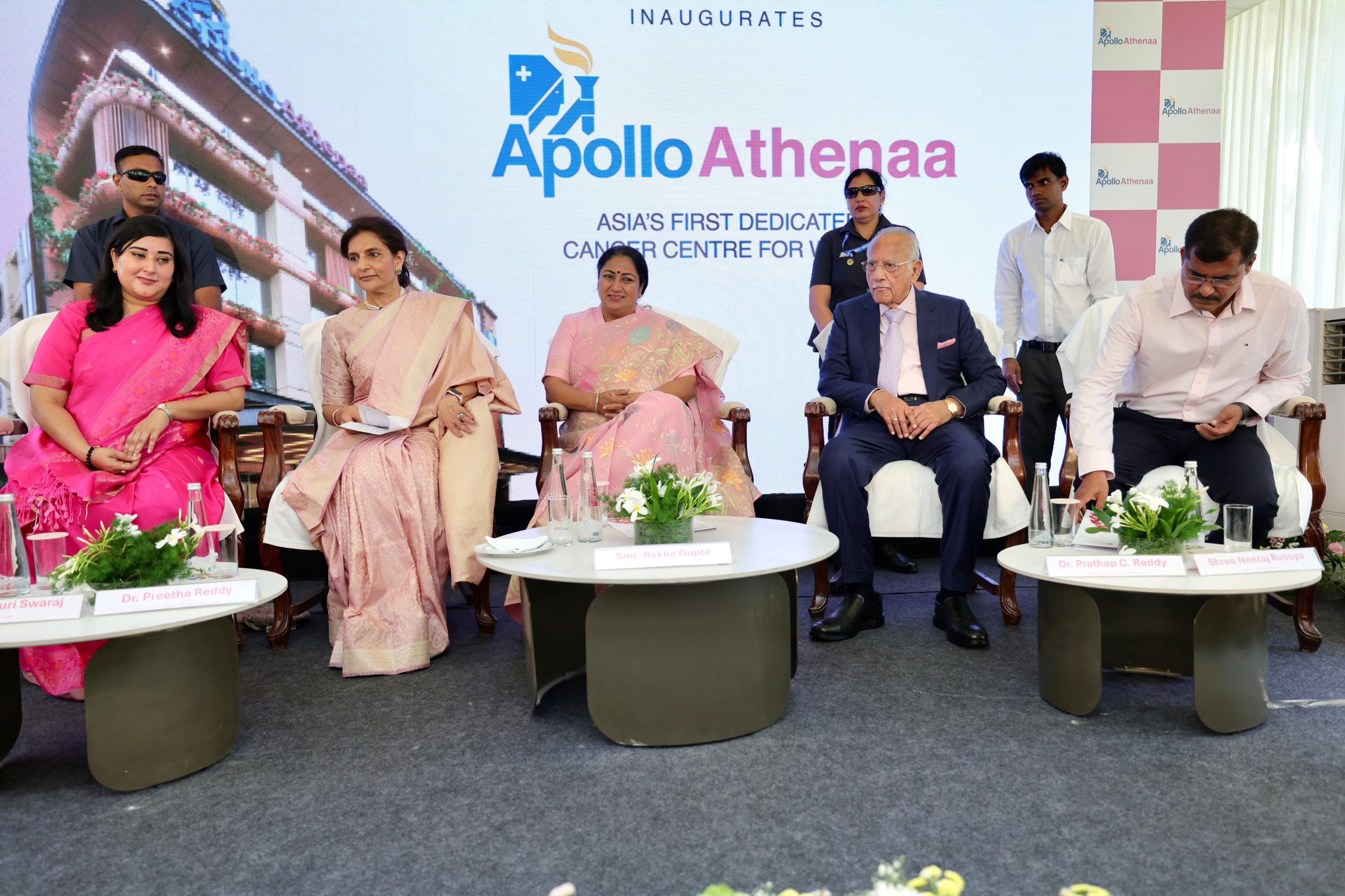Delhi CM Rekha Gupta Inaugurates Apollo Athenaa, Asia’s First Dedicated Cancer Centre for Women in New Delhi