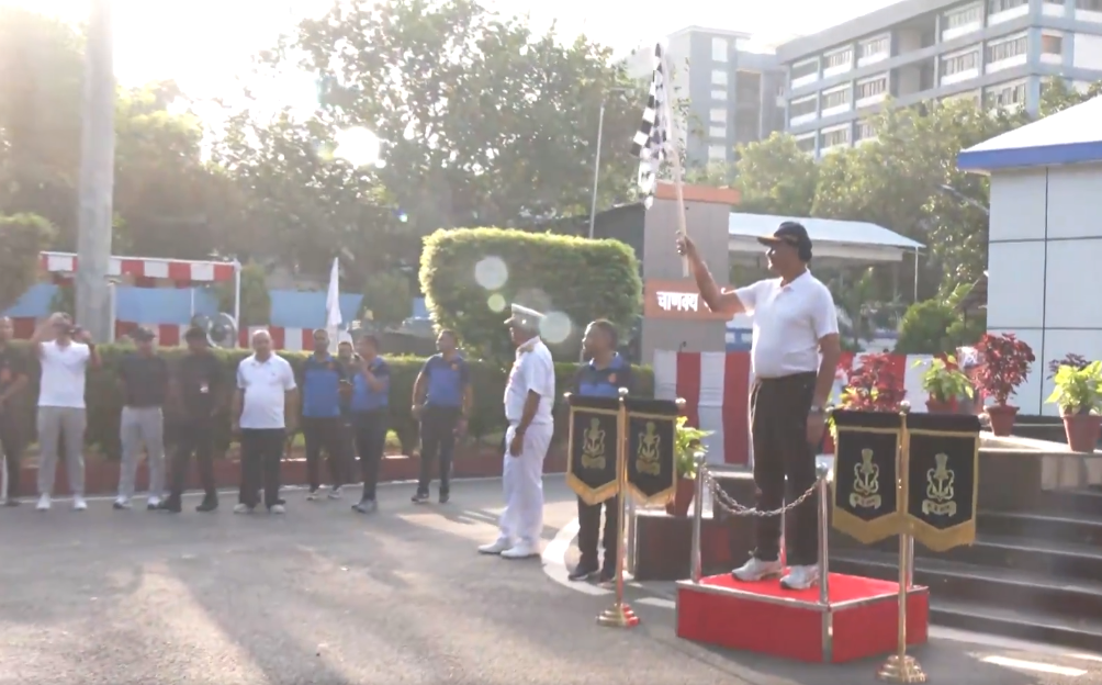 Chief of the Naval Staff Dinesh K Tripathi Flags Off Car Rally to Boost Maritime Outreach