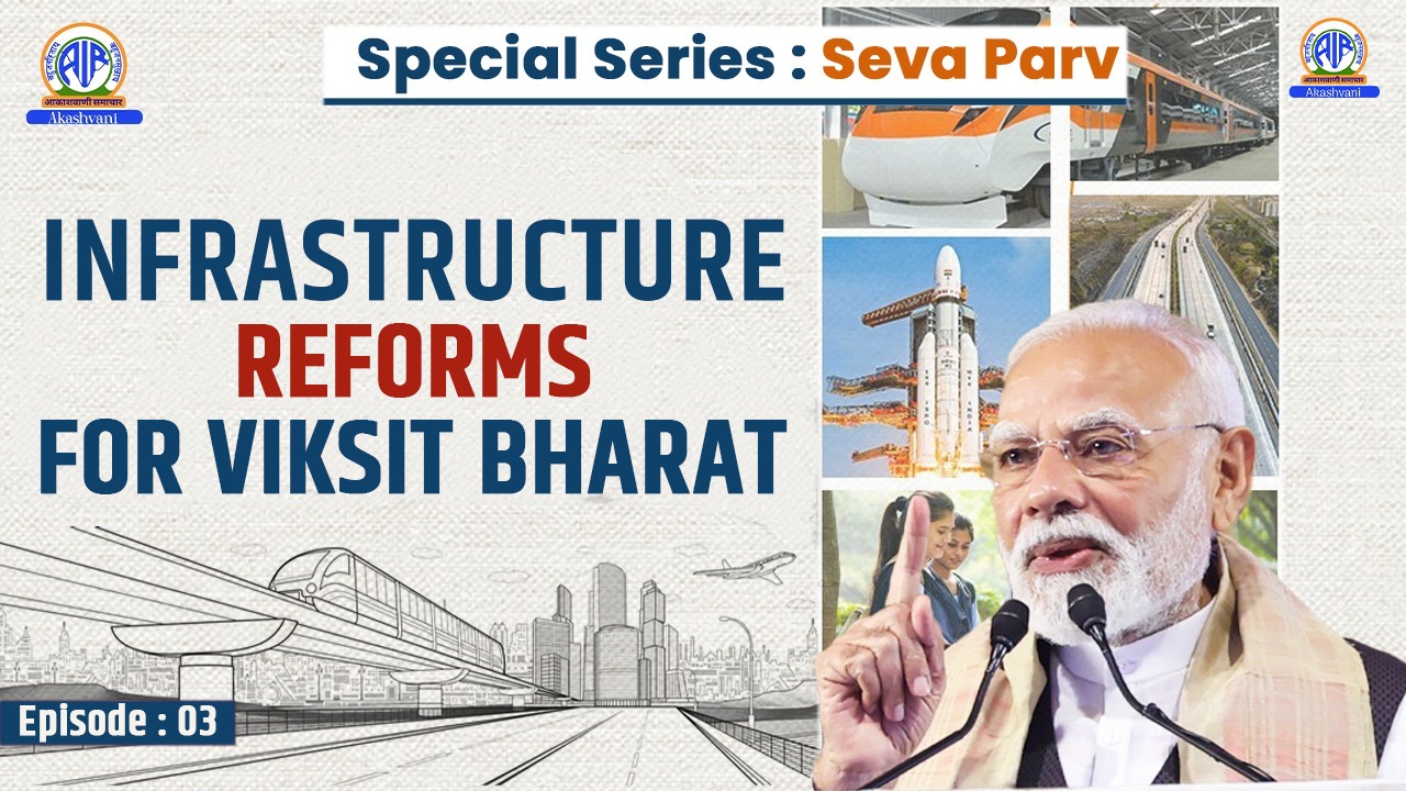 SEVA PARV: Episode 03: Infrastructure Reforms for Viksit Bharat