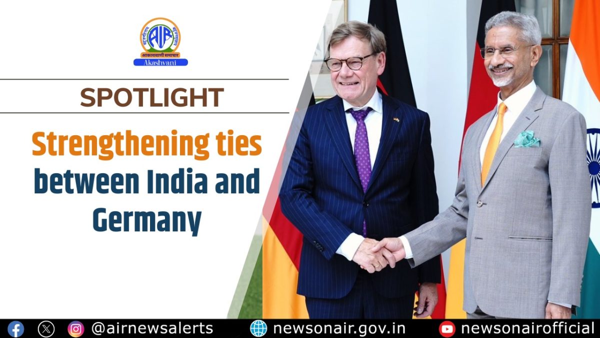Spotlight : Strengthening ties between India and Germany