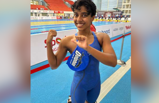 एशियाई युवा खेल: भारत की धिनिधि देसिंघु ने 400 मीटर फ्रीस्टाइल में नया राष्ट्रीय रिकॉर्ड बनाया