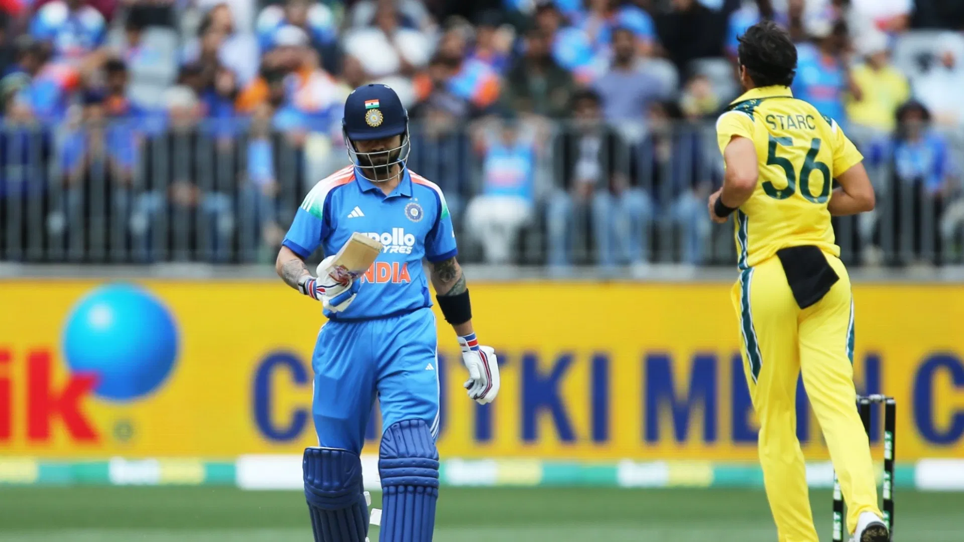 क्रिकेट: भारत और ऑस्ट्रेलिया के बीच पहला मैच वर्षा के कारण रुका