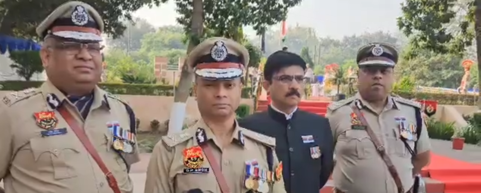 हरियाणा डीजीपी ओ.पी. सिंह ने पुलिस स्मृति दिवस पर शहीद पुलिसकर्मियों को श्रद्धांजलि दी