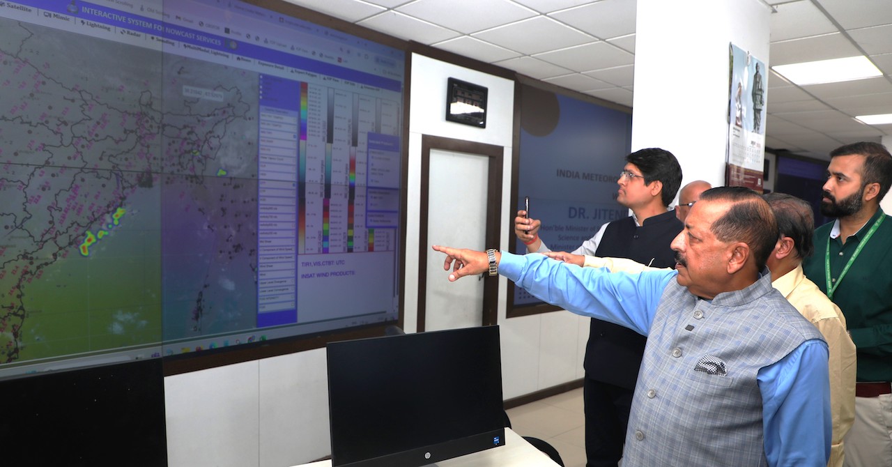 Minister Dr. Jitendra Singh Hails IMD’s Web-GIS DSS for Disaster Management and Cost Savings