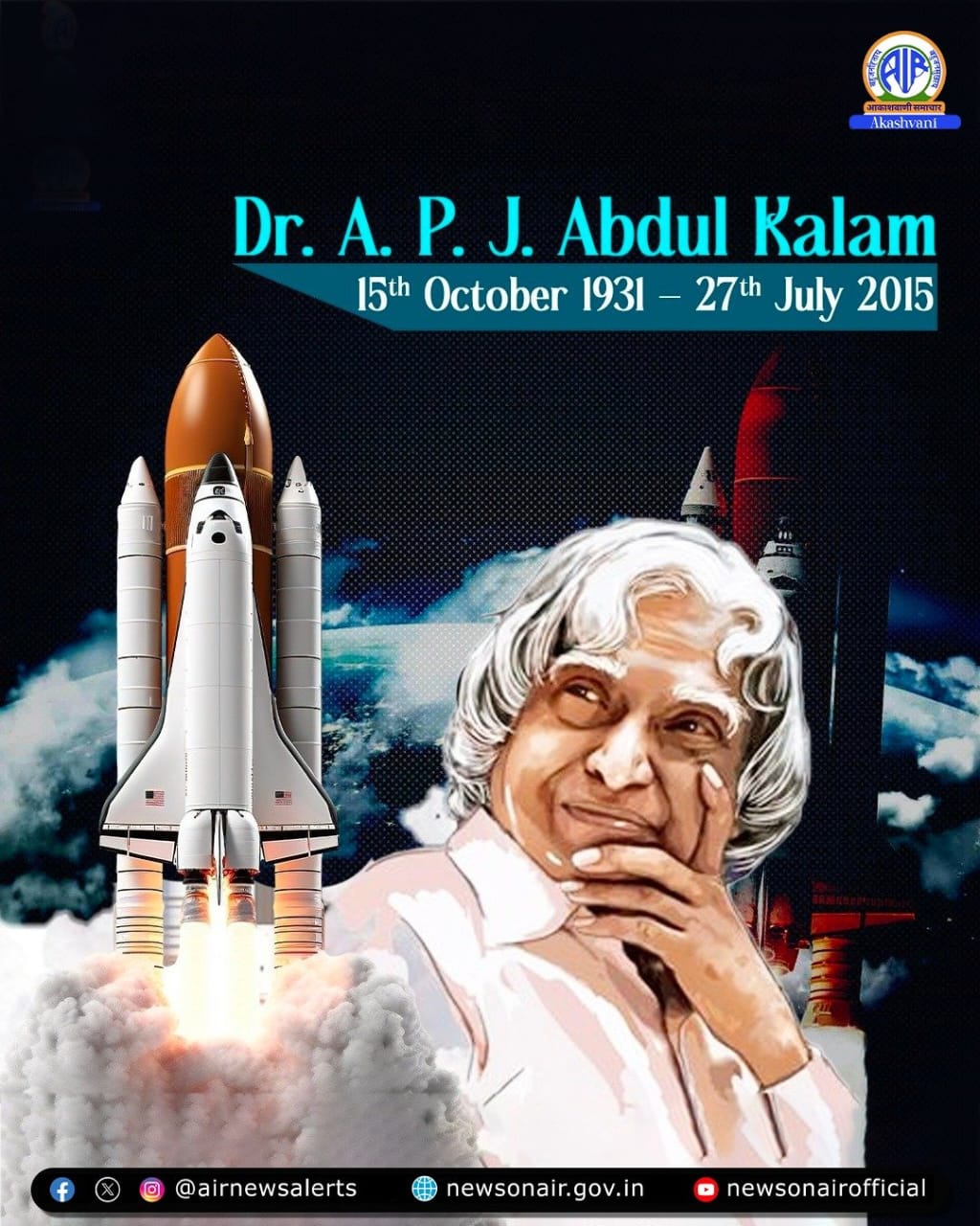 Nation Remembers Former President Bharat Ratna Dr. A.P.J. Abdul Kalam on His Birth Anniversary
