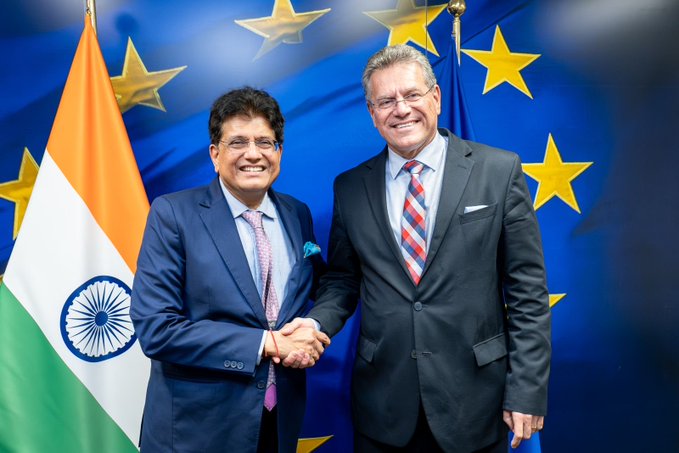Union Minister Piyush Goyal Holds Talks with EU, German Ministers to Boost India-EU FTA Negotiations