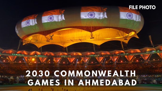 Ahmedabad in Gujarat recommended as host for 2030 Commonwealth Games