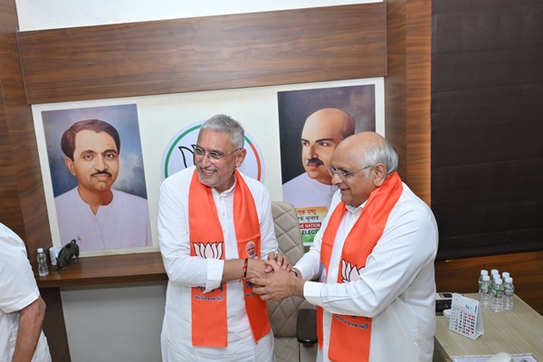 Jagdish Vishwakarma Elected New Gujarat BJP President, Succeeds C.R. Paatil