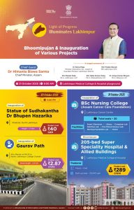 দুদিনীয়া ভ্রমণসূচীৰে মুখ্যমন্ত্রী ড০ হিমন্ত বিশ্ব শৰ্মা লখিমপুৰত উপস্থিত