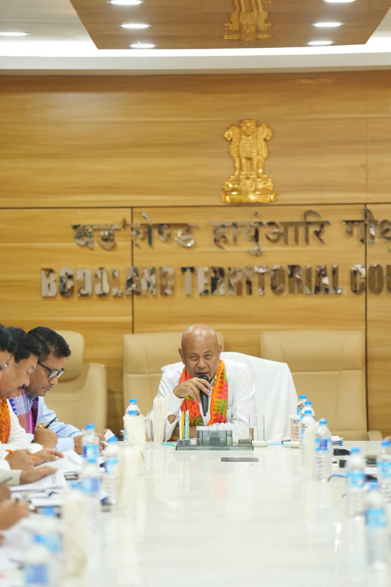 বিটিচি সচিবালয়ত বিটিচিৰ কাৰ্যবাহী পৰিষদৰ বৈঠক অনুষ্ঠিত