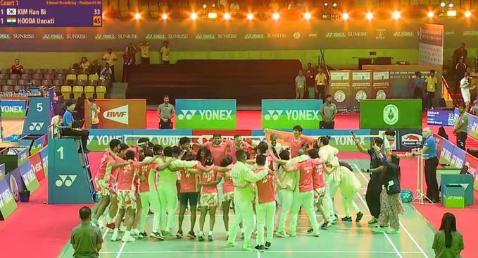 भारत बीडब्ल्यूएफ विश्व जूनियर चैंपियनशिप के सेमीफाइनल में, पहला मिक्सड टीम पदक पक्का